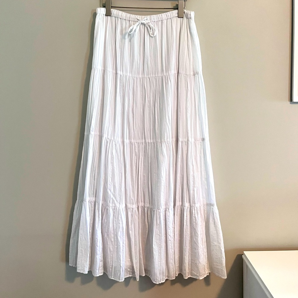 LILLY PULITZER | M | MAXI SKIRT | Boho Prairie Skirt